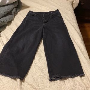 Wide leg jeans